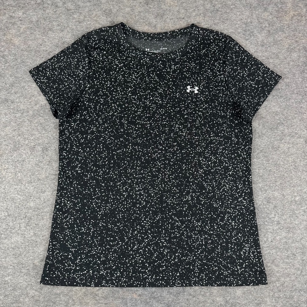 Under Armour Tech Nova T-Shirt Loose Black Womens Large L